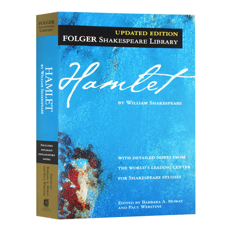 莎士比亚 哈姆雷特 Hamlet Shakespeare 进口英文原版书 经典文学名著 戏剧悲剧代表作 四大悲剧之一 William Shakespeare