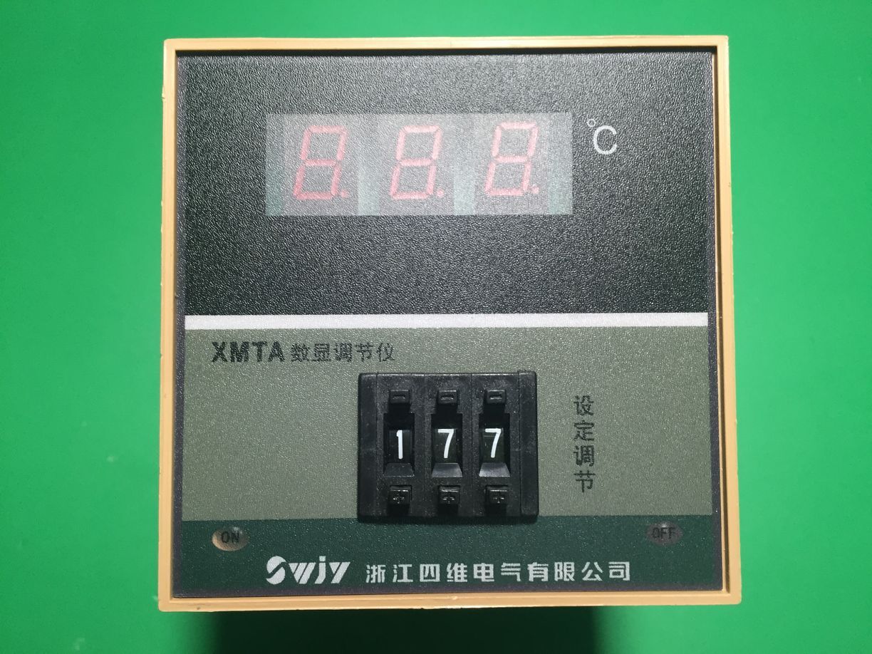 SWJY浙江四维电气有限公司QYM温控仪XMTA-2002 2001数显拨码温控
