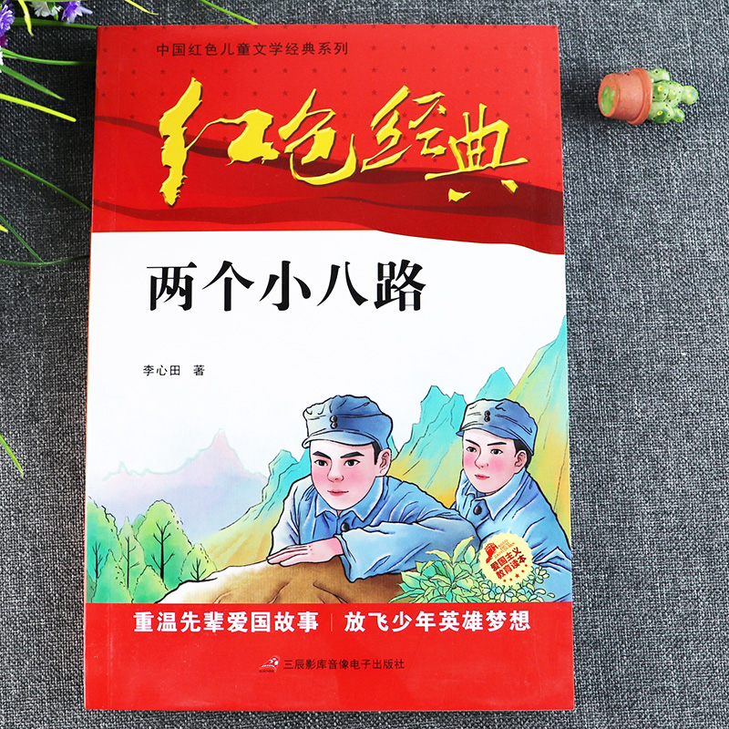 中国红色儿童文学红色经典两个小八路书非注音版小学生三四五六年级课外红色经典儿童文学爱国故事英雄人物两个小八路的故事