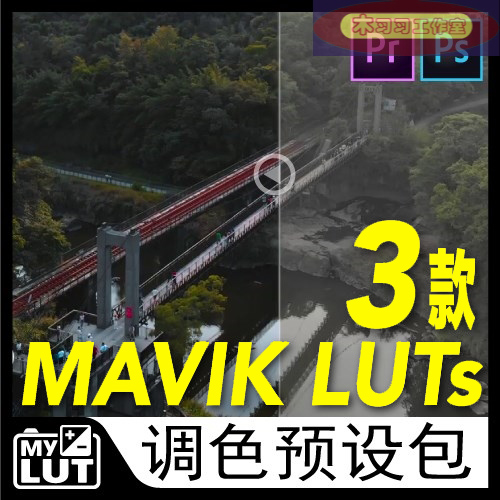 MAVIC AIR PRO PRO2 调色LUTS预设包 电影级 lut D-CINELIKE