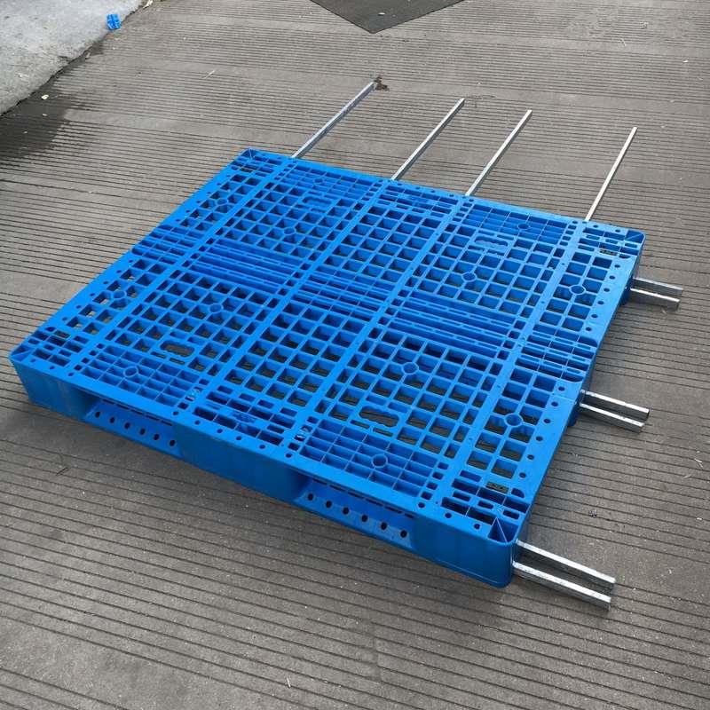网格川字1311塑料托盘 浙江塑料卡板叉车托盘地台板托板1.3*1.1米