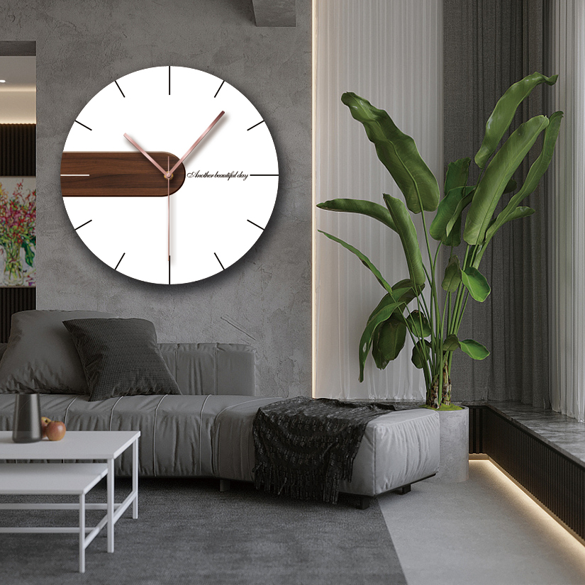 静音简约北欧艺术挂表现代创意星空挂钟客厅家用时钟挂墙石英钟表