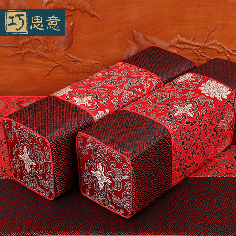 红木沙发扶手枕客厅沙发靠垫中国风长条方形枕缝填充神器方枕定制