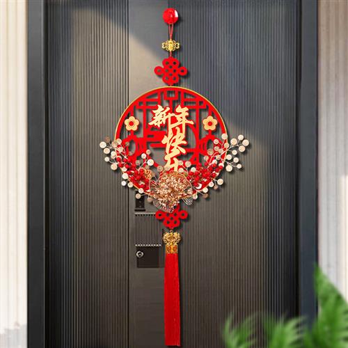 中国结字挂件入户门上挂饰客厅大号玄关高档春节新年过年装饰品