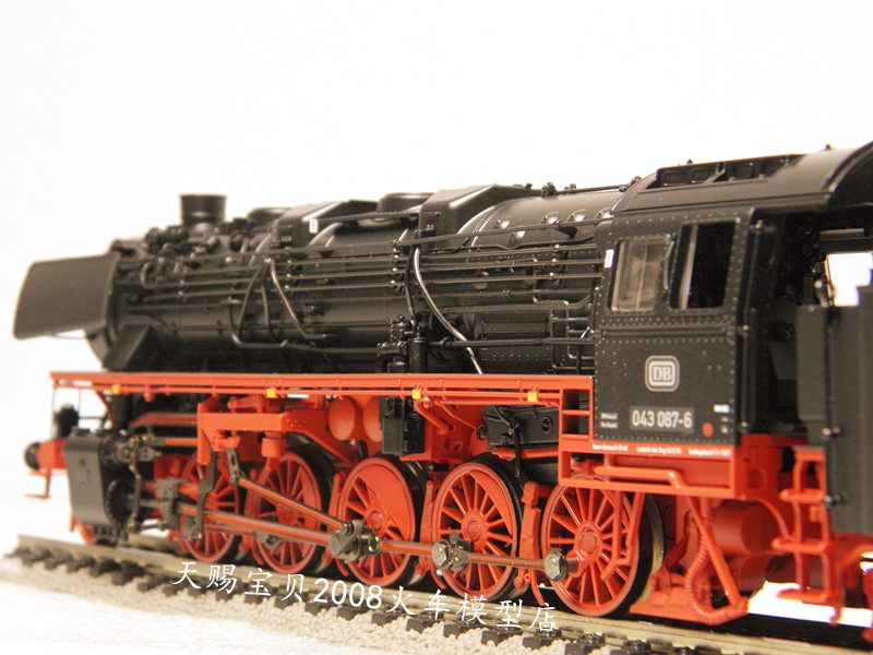 天赐宝贝TRIX22986*HO比例1：87德国火车模型DB BR43音效蒸汽机车