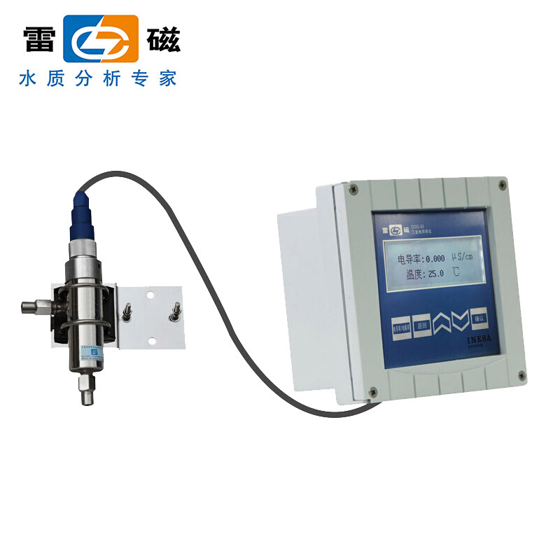 上海仪电雷磁DDG-33型工业电导率仪在线监测水质电导率值