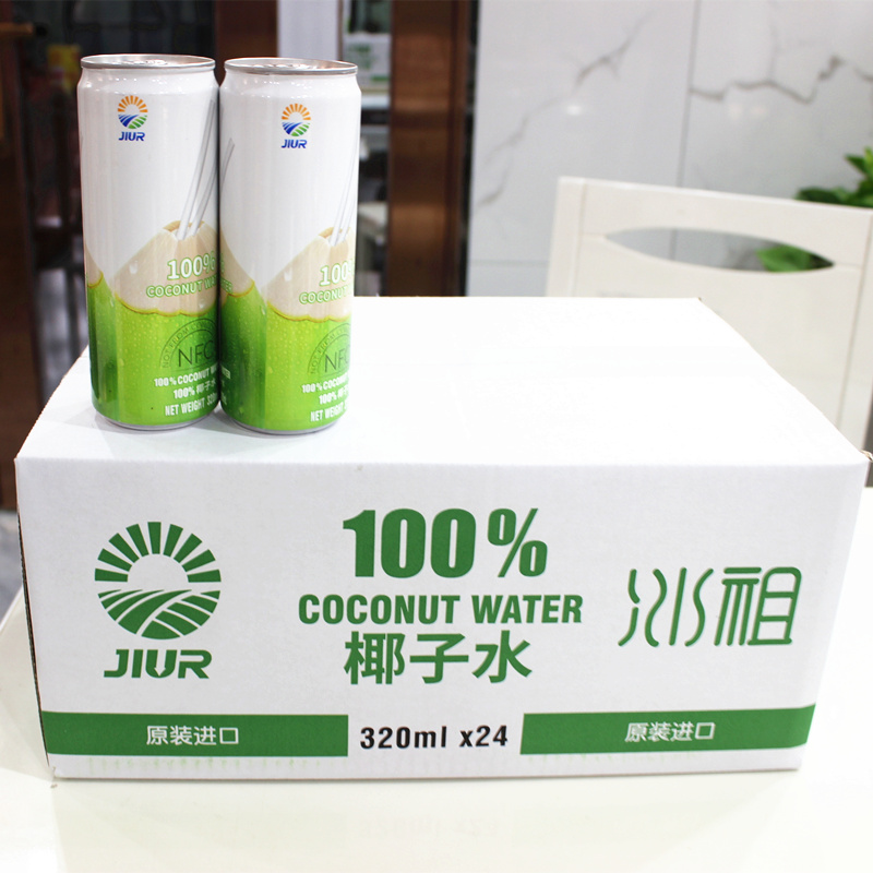 九日椰子水冰祖椰子汁NFC纯果汁饮料越南进口网红饮料易拉罐