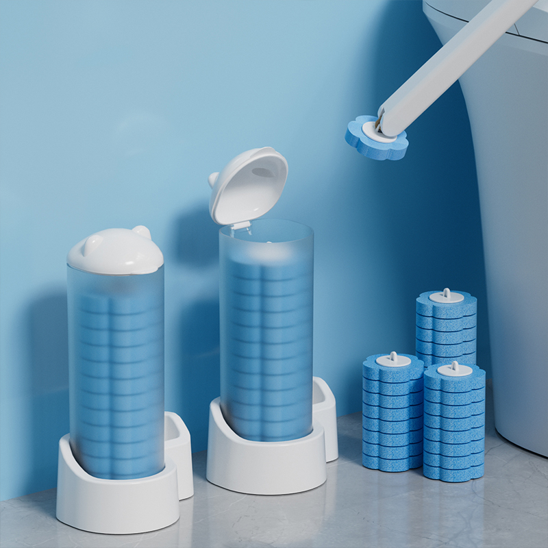 一次性马桶刷家用无死角洗厕所刷子替换刷头卫生间壁挂清洁神器