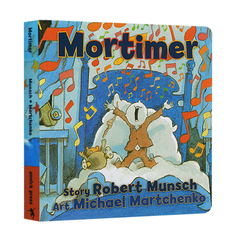Mortimer 家庭育儿教育图画书 蒙施爷爷英文原版绘本 Robert Munsch