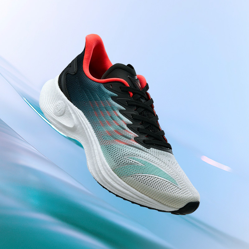 安踏马赫2代丨氮科技专业轻回弹跑步鞋男子中考运动鞋速度训练鞋