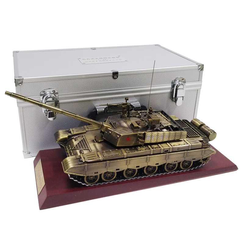 新款1:24/26 99a式主战坦克模型合金仿真履带式九九坦克战车军事