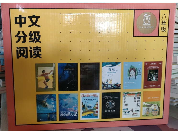中文分级阅读·六年级·礼盒款（共12册）引导学生整本阅读  12本中外经典儿童文学作品，童话、小说、科幻和戏剧作品C6