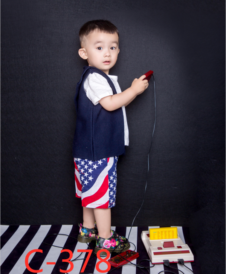 2023新款儿童摄影服装 影楼时尚韩版男童2-3岁小男孩拍照宝宝服饰