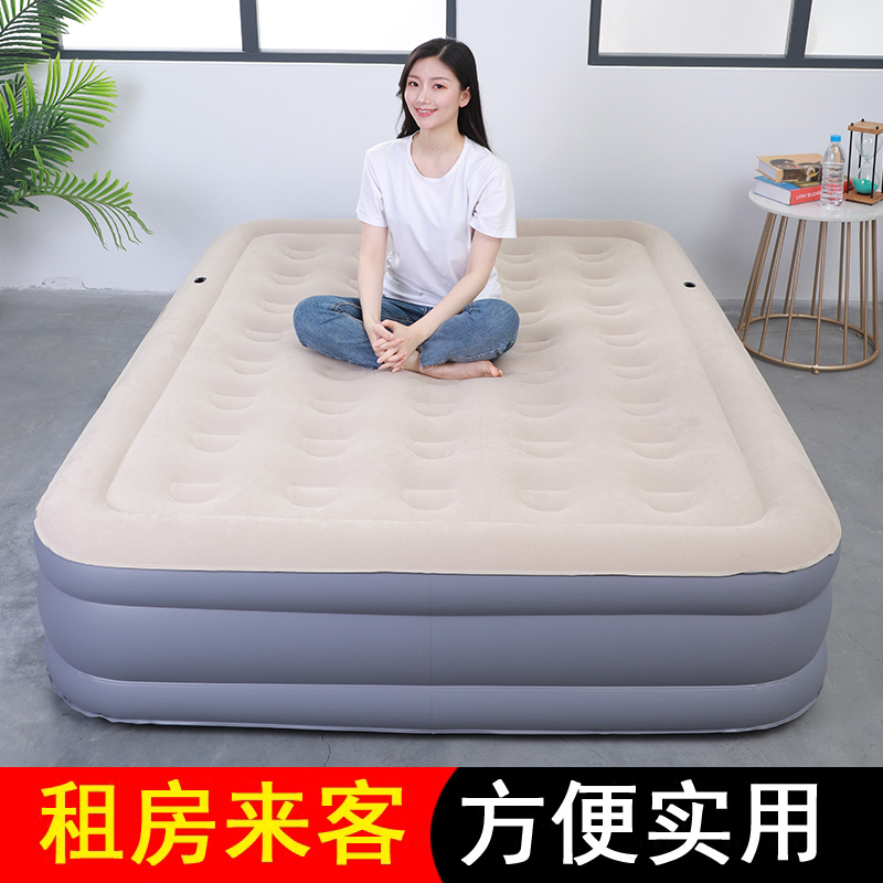 充气床单人1.2折叠充气床垫午睡简易学生气垫床家用打地铺双人1.5