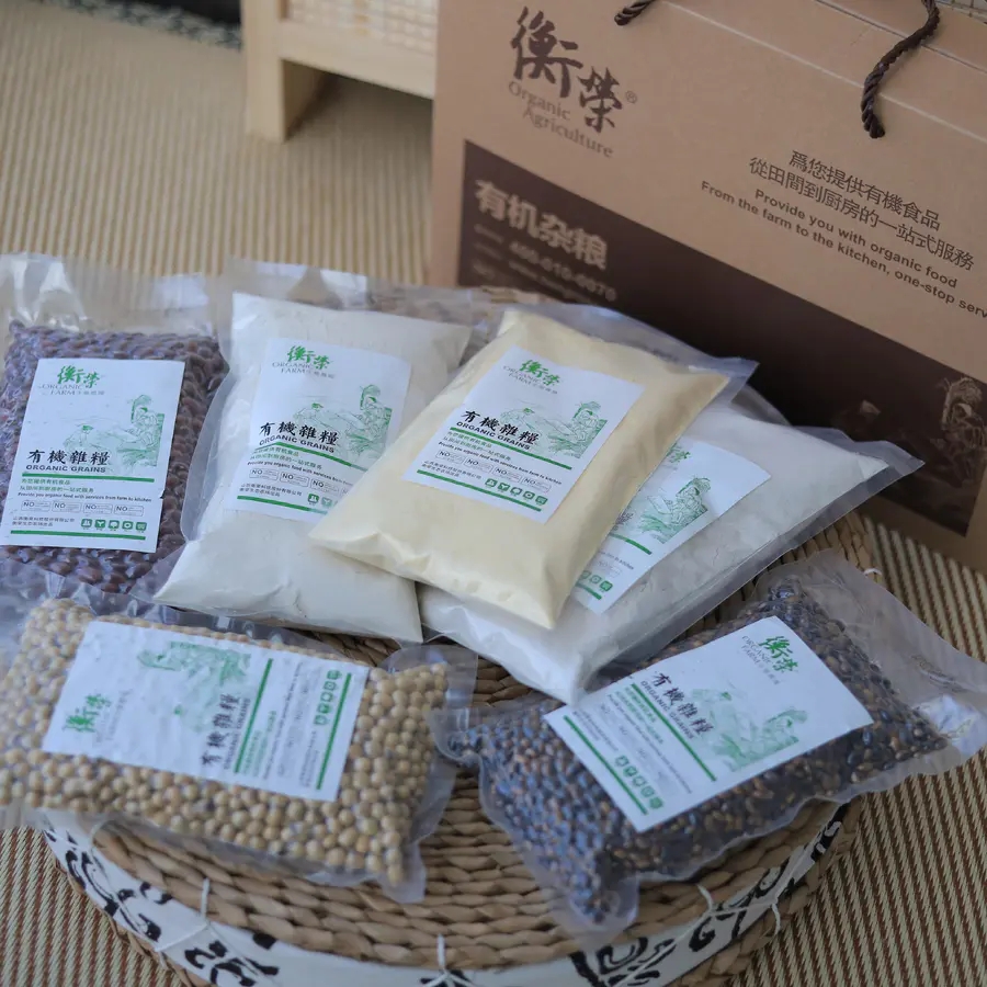 杂粮小米 衡荣有机五谷玉米面粉黄豆黑豆自留老品种米面