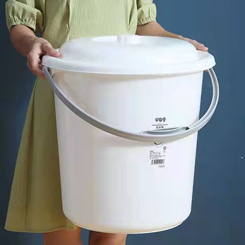 储水桶大水桶加厚塑料水桶家用塑料桶收纳桶圆形水桶提手桶洗澡桶