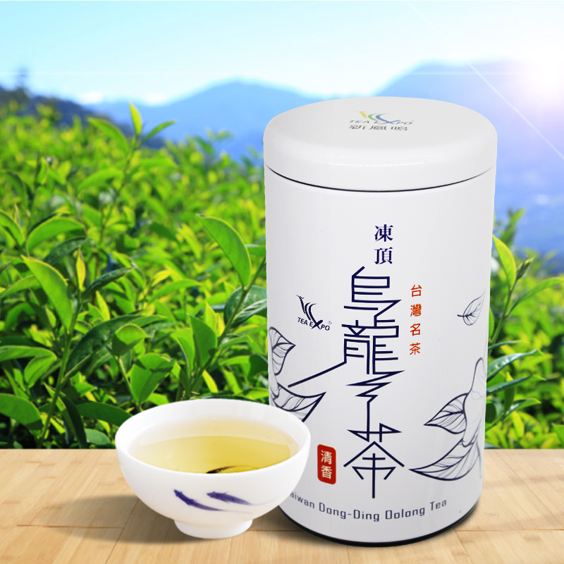 台湾新凤鸣冻顶乌龙茶 茉莉清香型高山茶叶 原装特级新茶罐装300g