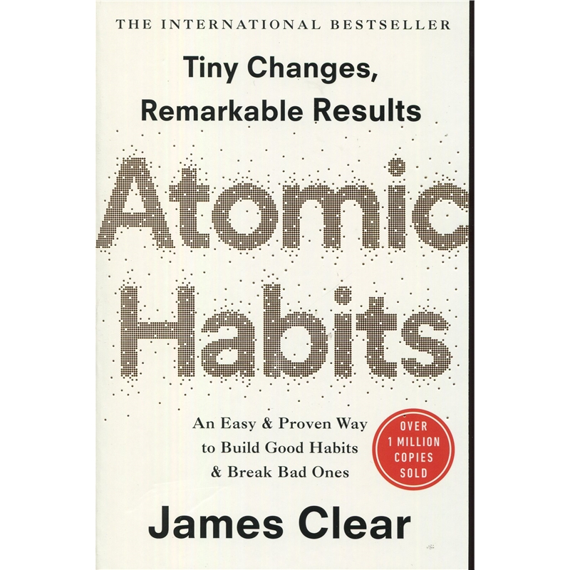 【外文书店】Atomic Habits 原子习惯：建立好习惯打破坏习惯的简单方法 英文原版书 养成好习惯的有效方法 James Clear 心理励志