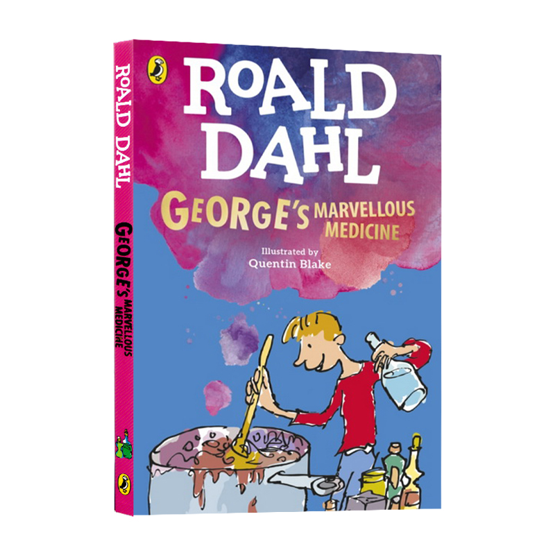 新版 乔治的神奇魔药 George's Marvellous Medicine 罗尔德达尔 Roald Dahl 英文原版儿童小说 小学生初中课外阅读故事书