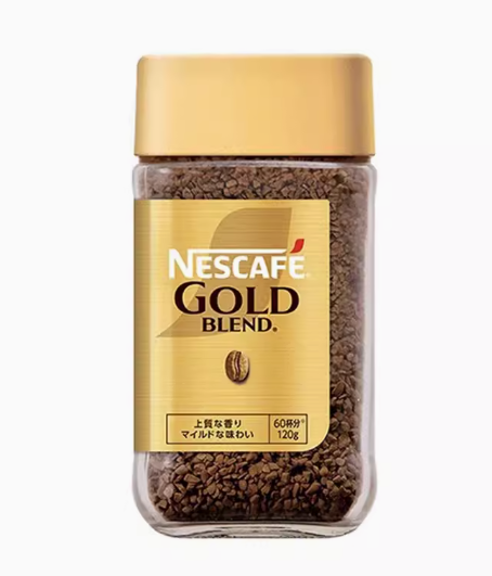 雀巢黑咖啡120g金牌中度烘焙冻干速溶澳洲NESCAFE