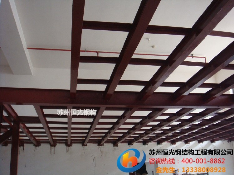 苏州钢结构平台厂专业钢结构加层钢结构平台护栏