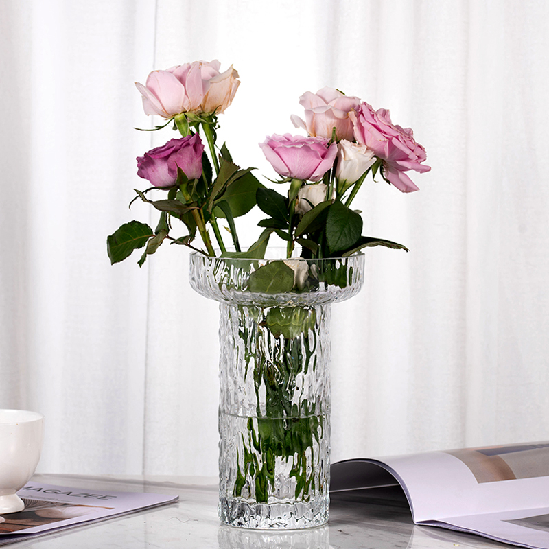 十三年工厂店 巴德尔高档彩色玻璃花瓶北欧风新颖欧式艺术软装