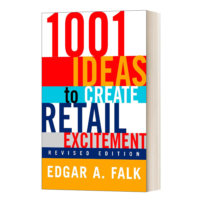 英文原版 1001 Ideas to Create Retail Excitement 创造零售激情的1001种方法 修订版2003年 英文版 进口英语原版书籍
