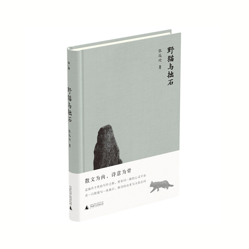 野猫与拙石 张远伦 著 广西师范大学出版社 新华书店正版图书