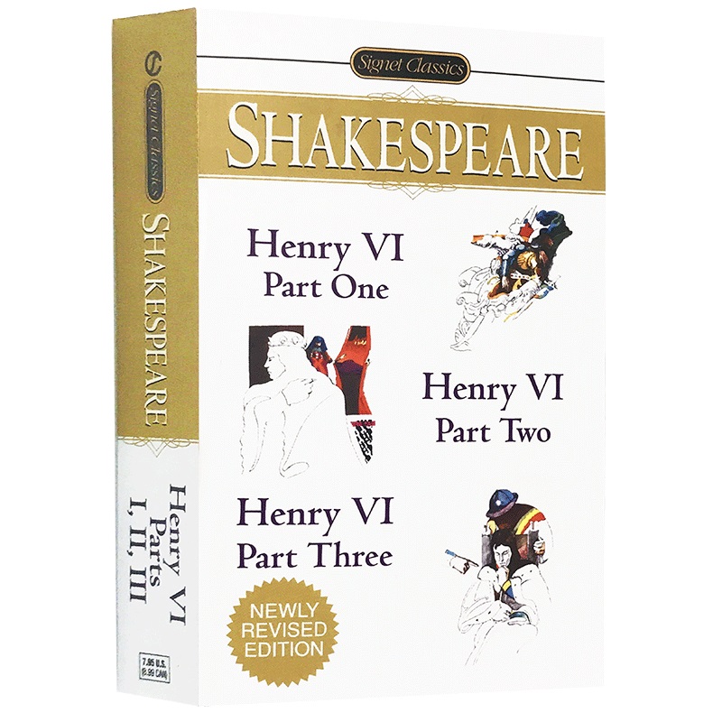 亨利六世 Henry VI 英文原版文学书 莎士比亚经典戏剧 英国历史剧 William Shakespeare 威廉莎士比亚 进口英文书 Signet Classics