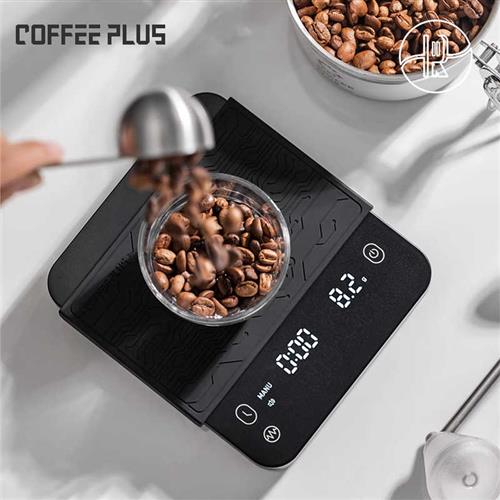 推荐手冲咖啡电子秤手冲咖啡秤咖啡称电子秤粉水比咖啡秤智能计时