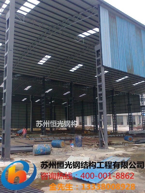 苏州钢结构厂房天沟轻型钢结构厂房钢结构厂