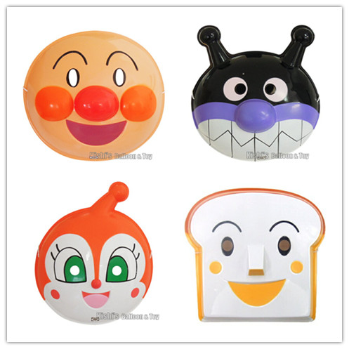 现货日本 正品面包超人系列儿童玩具面具 过节玩具 单个