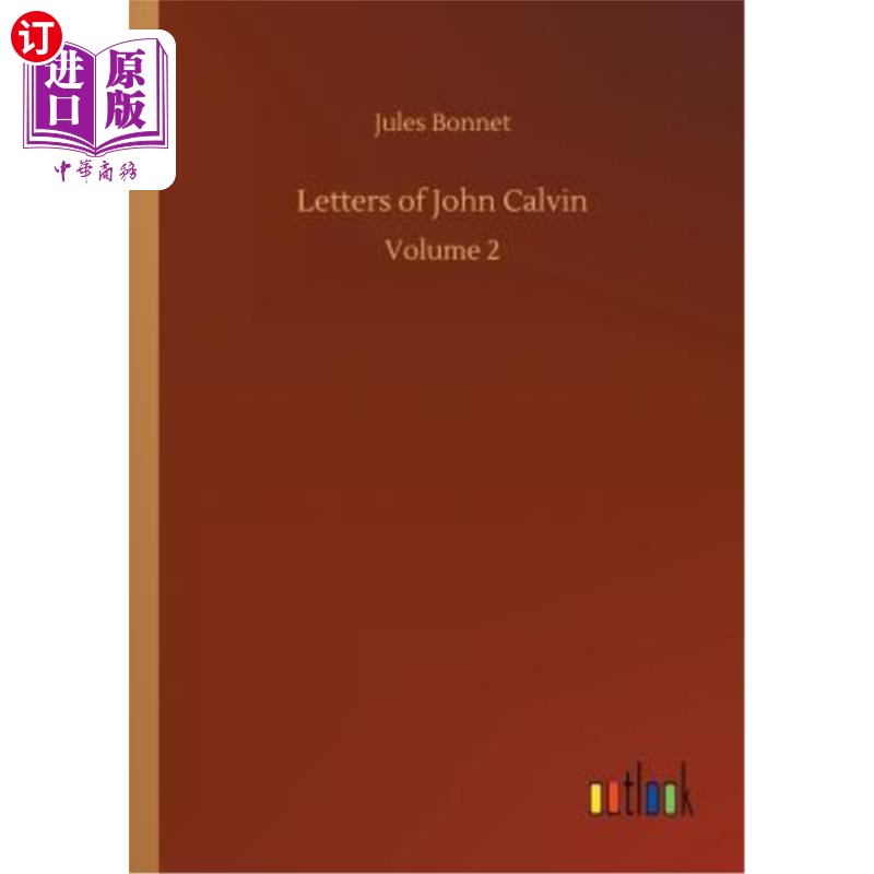海外直订Letters of John Calvin 约翰·卡尔文的信