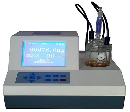 新款微量水分测试仪卡尔费休水分测定仪石油库仑法电量法水份检测