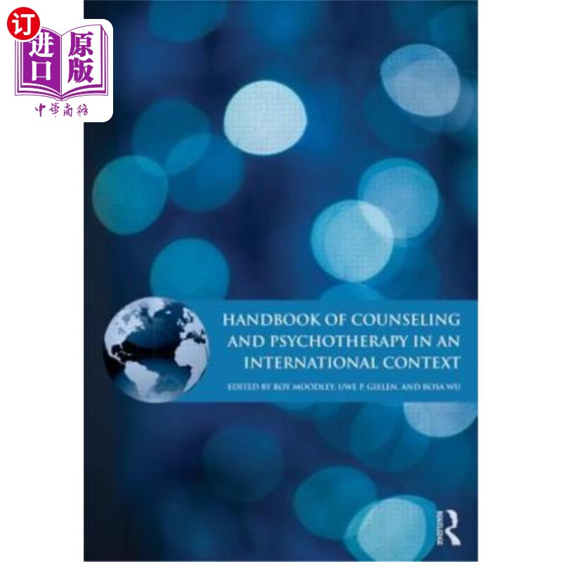 海外直订医药图书Handbook of Counseling and Psychotherapy in an International Context 国际背景下的咨询和心理治疗手册