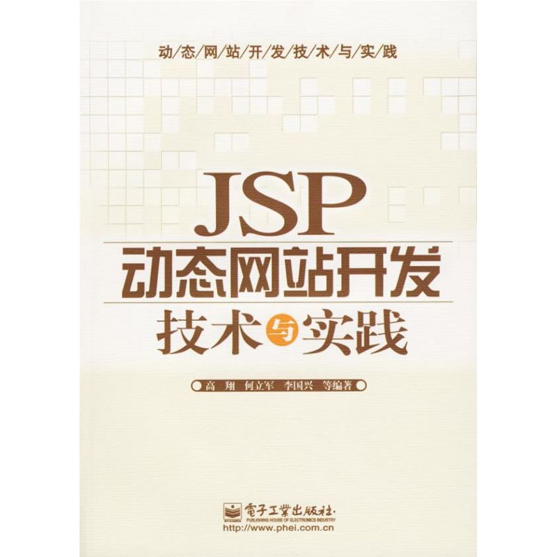 JSP动态网站开发技术与实践 高翔 著 著 程序设计（新）专业科技 新华书店正版图书籍 电子工业出版社