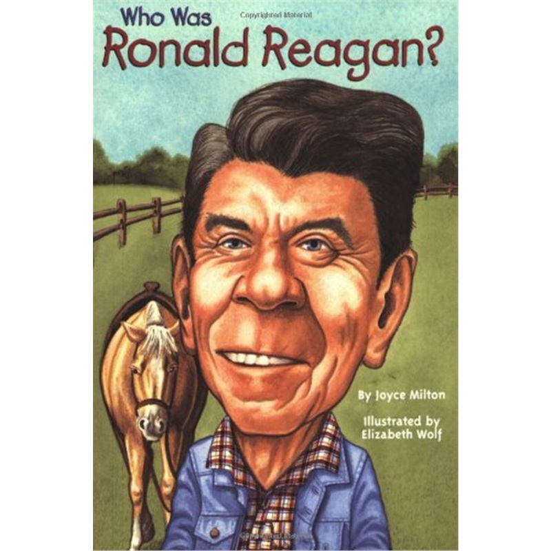 【外文书店】谁是罗纳德·里根？  英文原版 Who Was Ronald Reagan? 名人传记系列 中小学生读物 Who Was/Is 系列