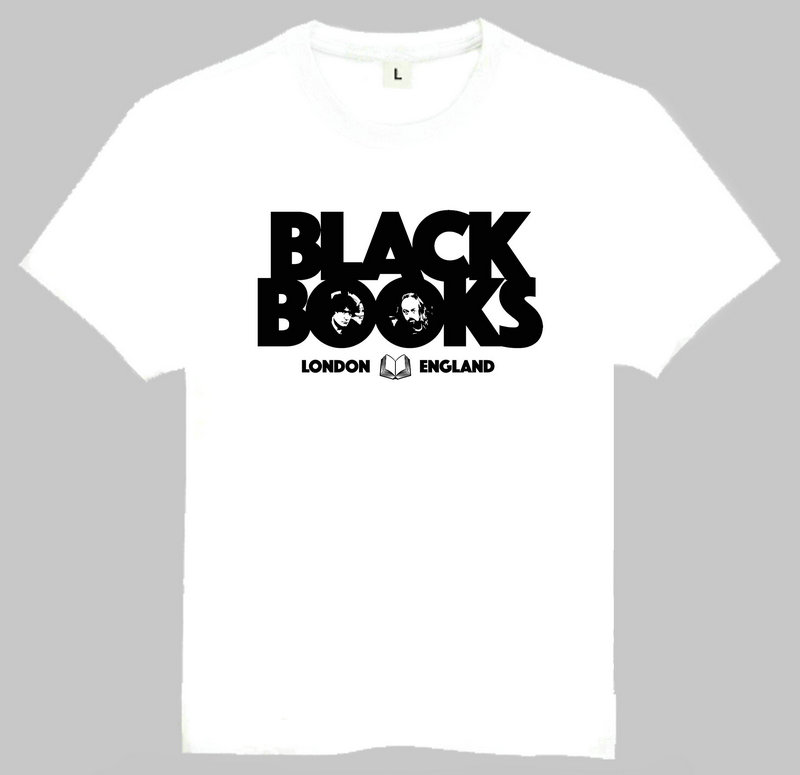 Black Books T-shirt 白色短袖 布莱克书店 T恤 欧美潮流T恤
