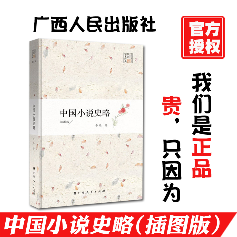 中国小说史略 民国学术插图版 鲁迅 文学 文学史 广西人民出版社