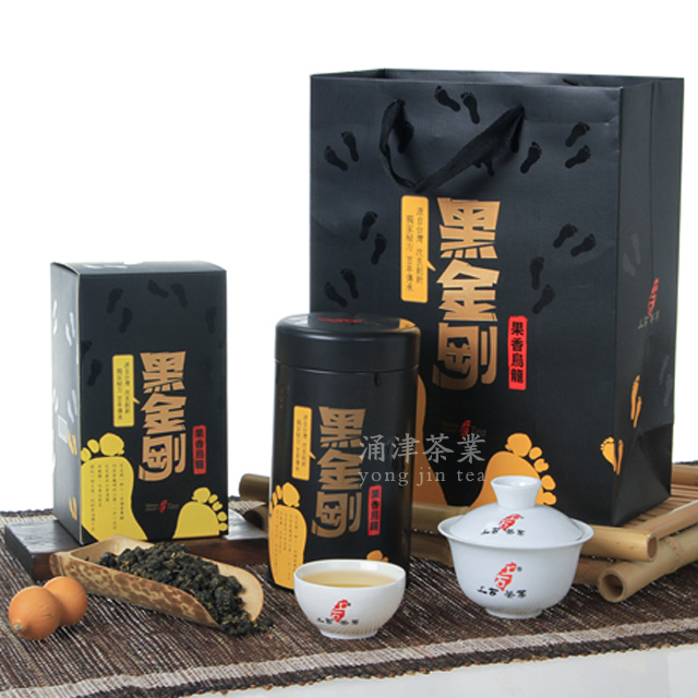 台湾上古茶业 黑金刚果香乌龙 台湾高山茶 碳焙浓香型 涌津茶业