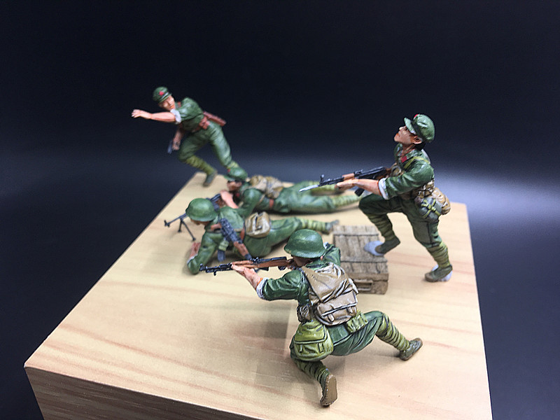 兵人代工 1/35模型 与帆玩物 对越反击战《决战记》中国陆军士兵