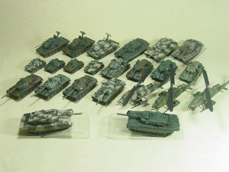 TAKARA海洋堂坦克博物馆4弹1/144  坦克模型玩具 单售