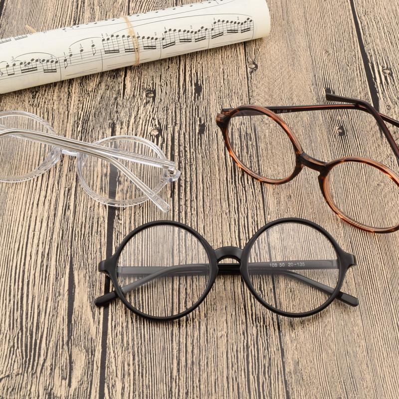 2023哈利波特同款眼镜框 男女复古眼镜 大框韩版圆框 配近视眼镜